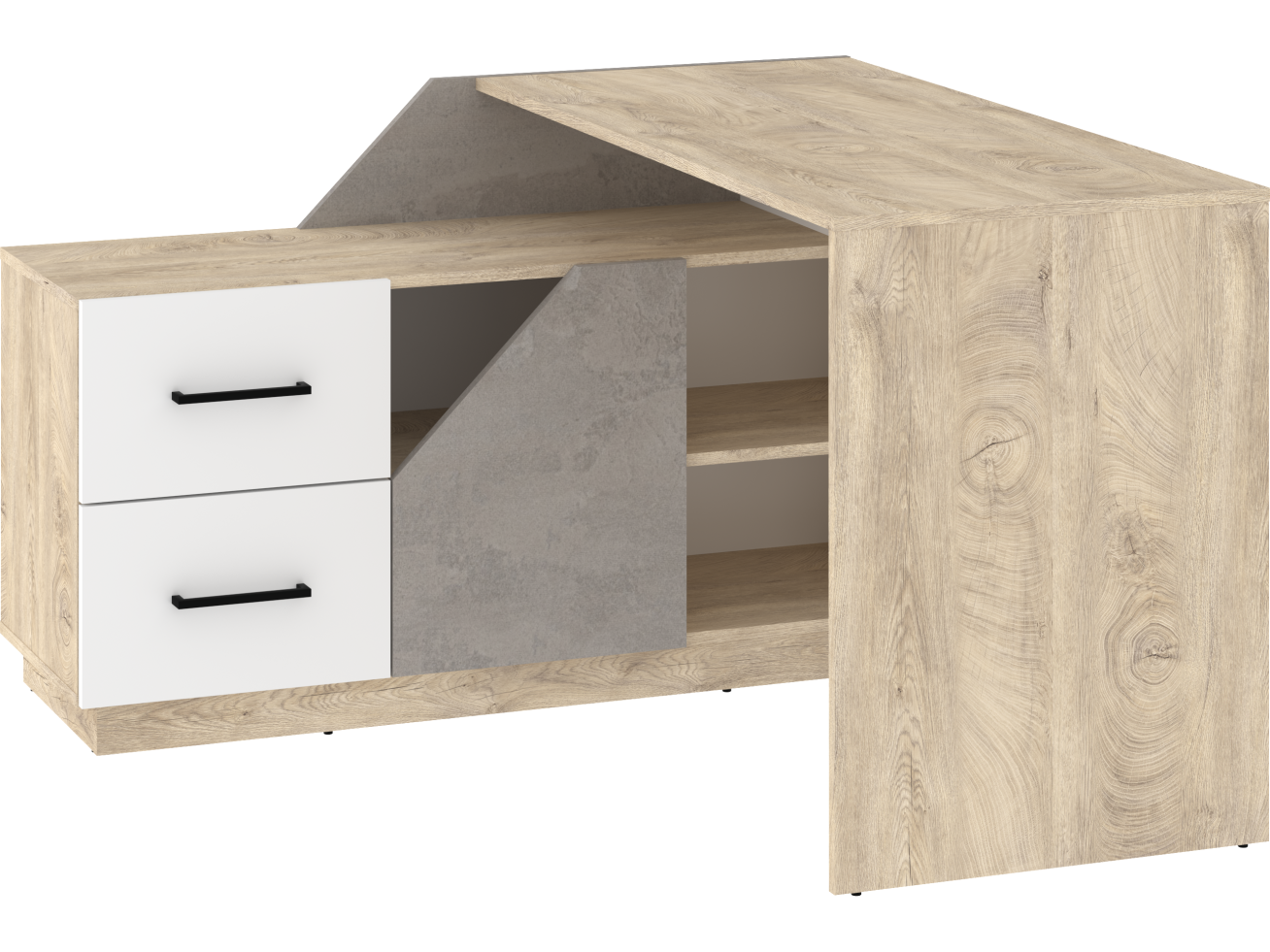 Kampinis darbo stalas PAX-02 8