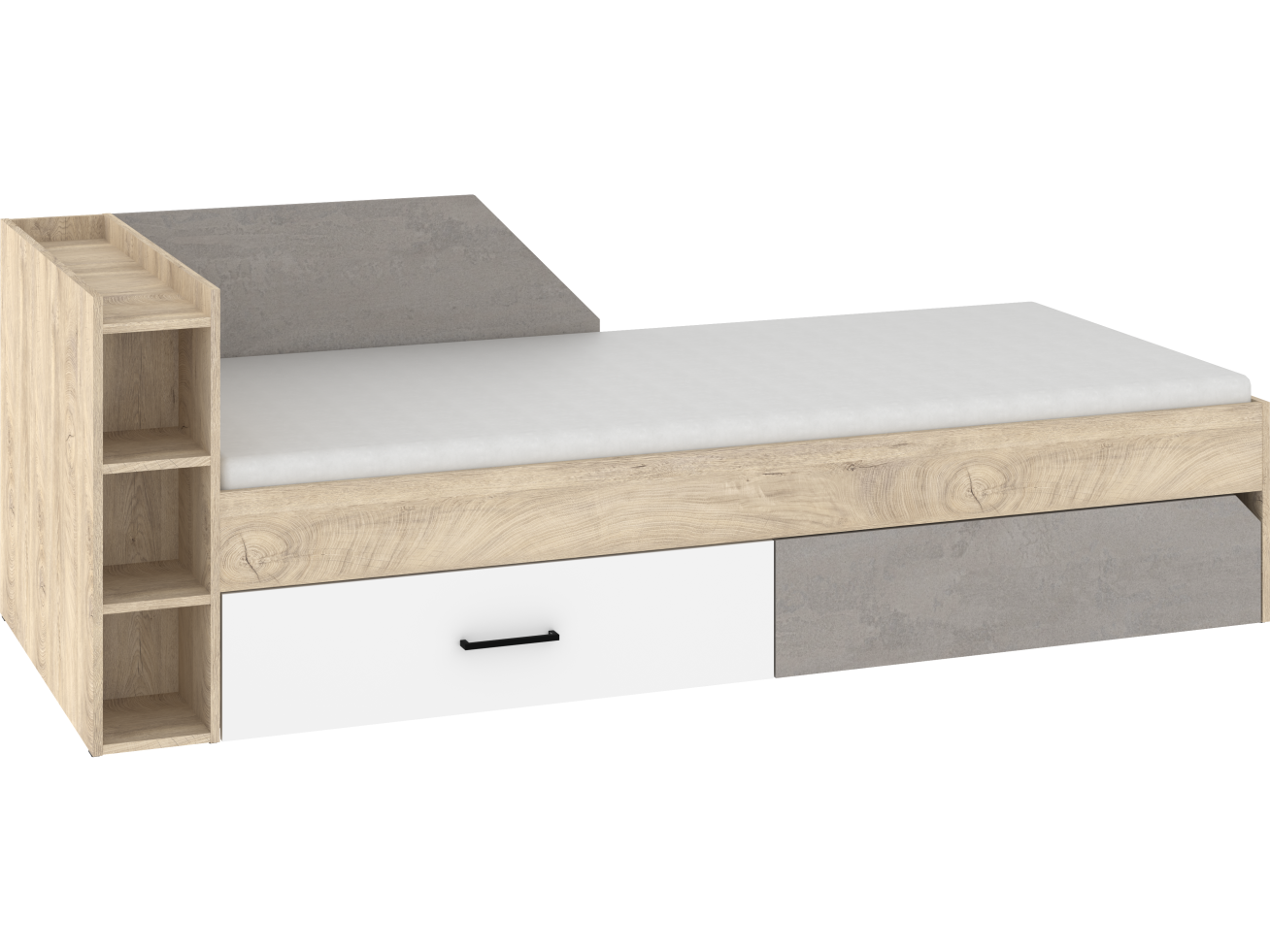 Jaunuolio lova su stalčiais PAX-07 9 Jaunuolio lova su stalčiais PAX-07 9