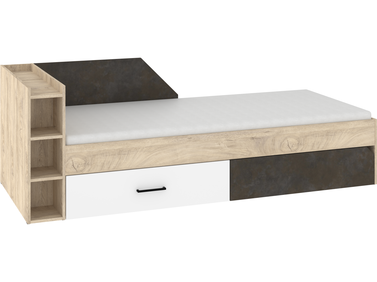 Jaunuolio lova su stalčiais PAX-07 11 Jaunuolio lova su stalčiais PAX-07 11