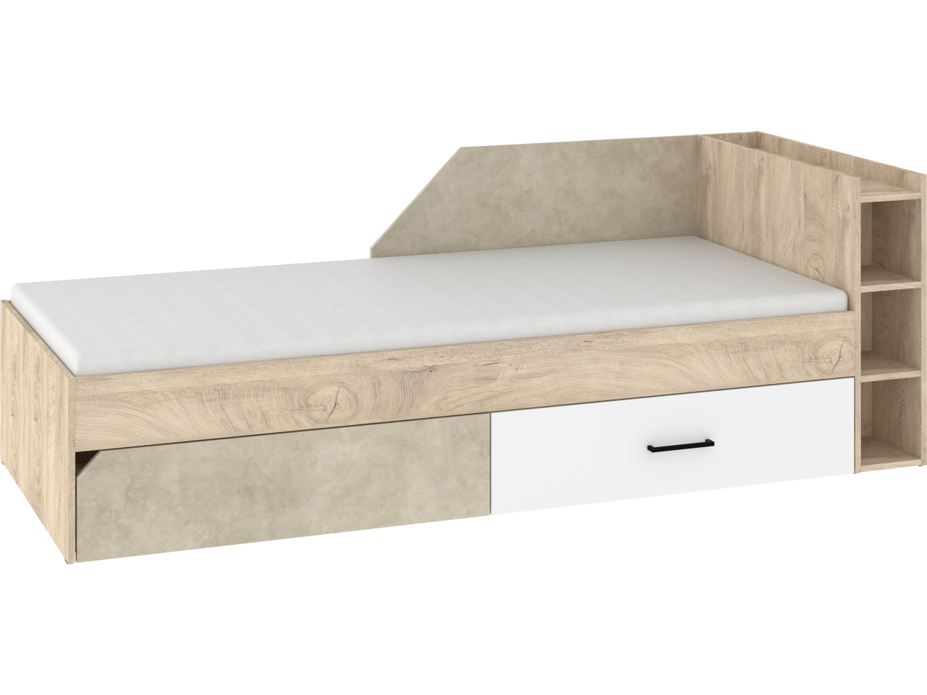 Jaunuolio lova su stalčiais PAX-08 12 Jaunuolio lova su stalčiais PAX-08 12