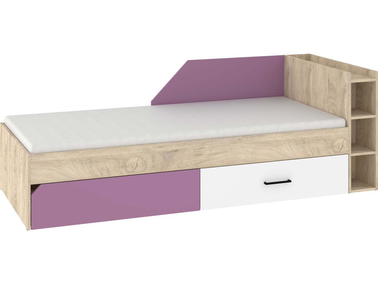 Jaunuolio lova su stalčiais PAX-08 10 Jaunuolio lova su stalčiais PAX-08 10