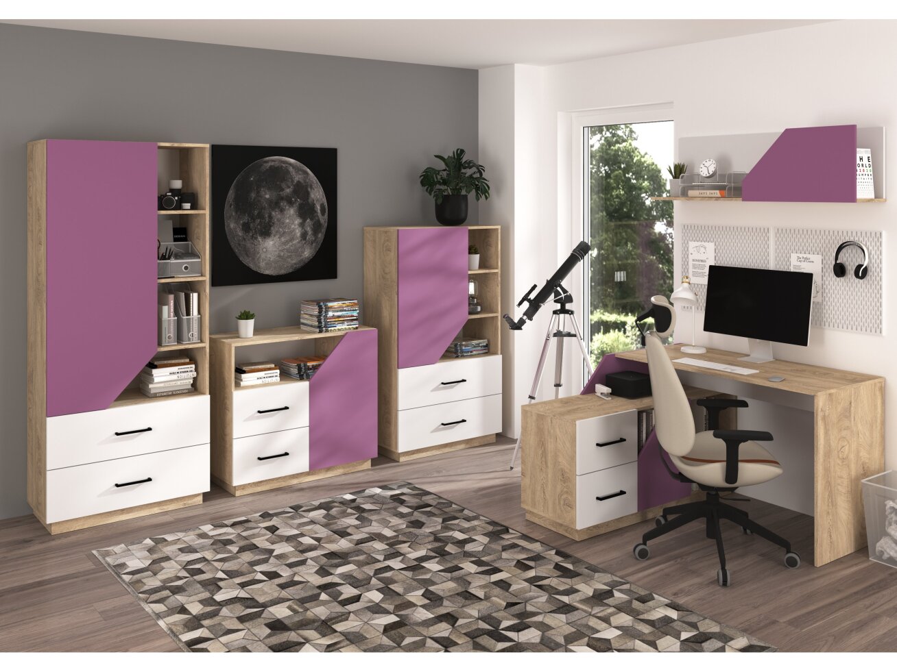 Biuro baldų komplektas PAX 5 8