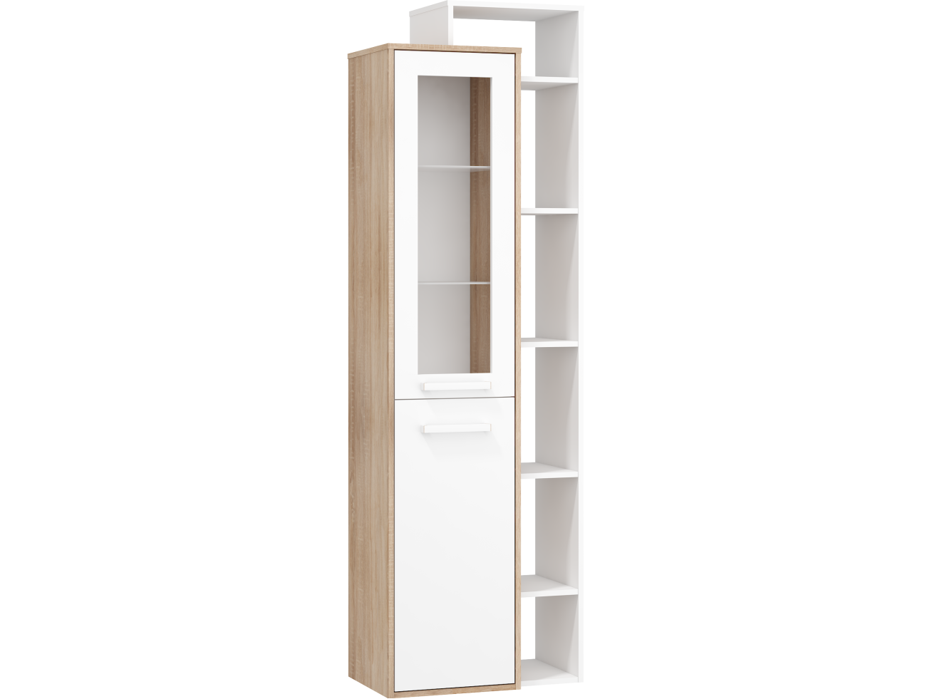 Vitrina su lentynomis RIO-28 11