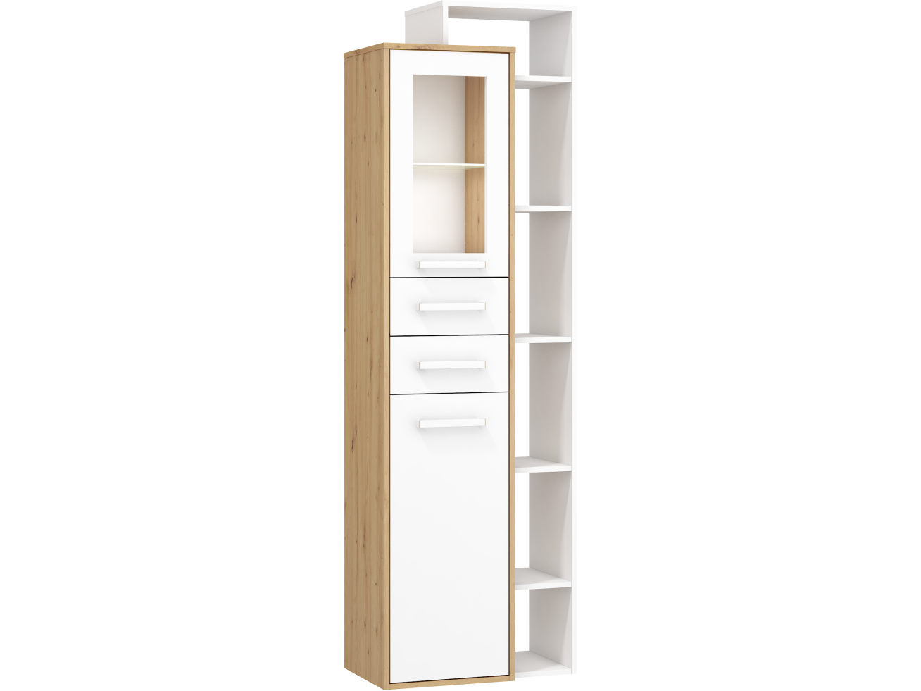 Vitrina su lentynomis RIO-29 8 Vitrina su lentynomis RIO-29 8