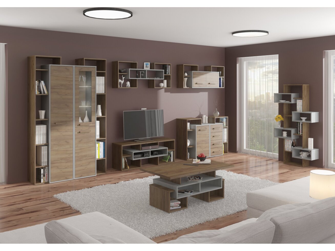 Svetainės baldų komplektas RIO 7 9 Svetainės baldų komplektas RIO 7 9