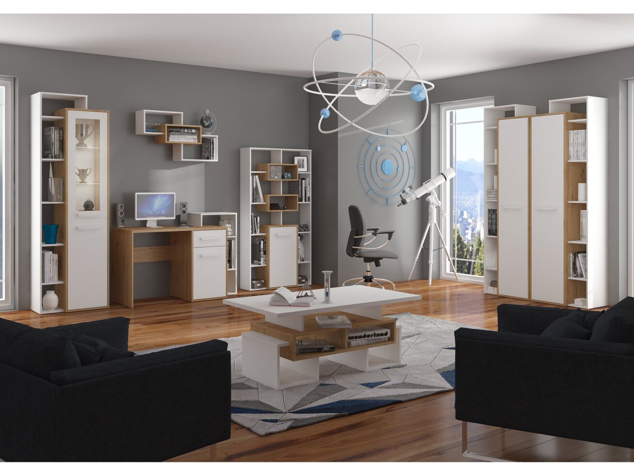 Biuro baldų komplektas RIO 8 7 Biuro baldų komplektas RIO 8 7