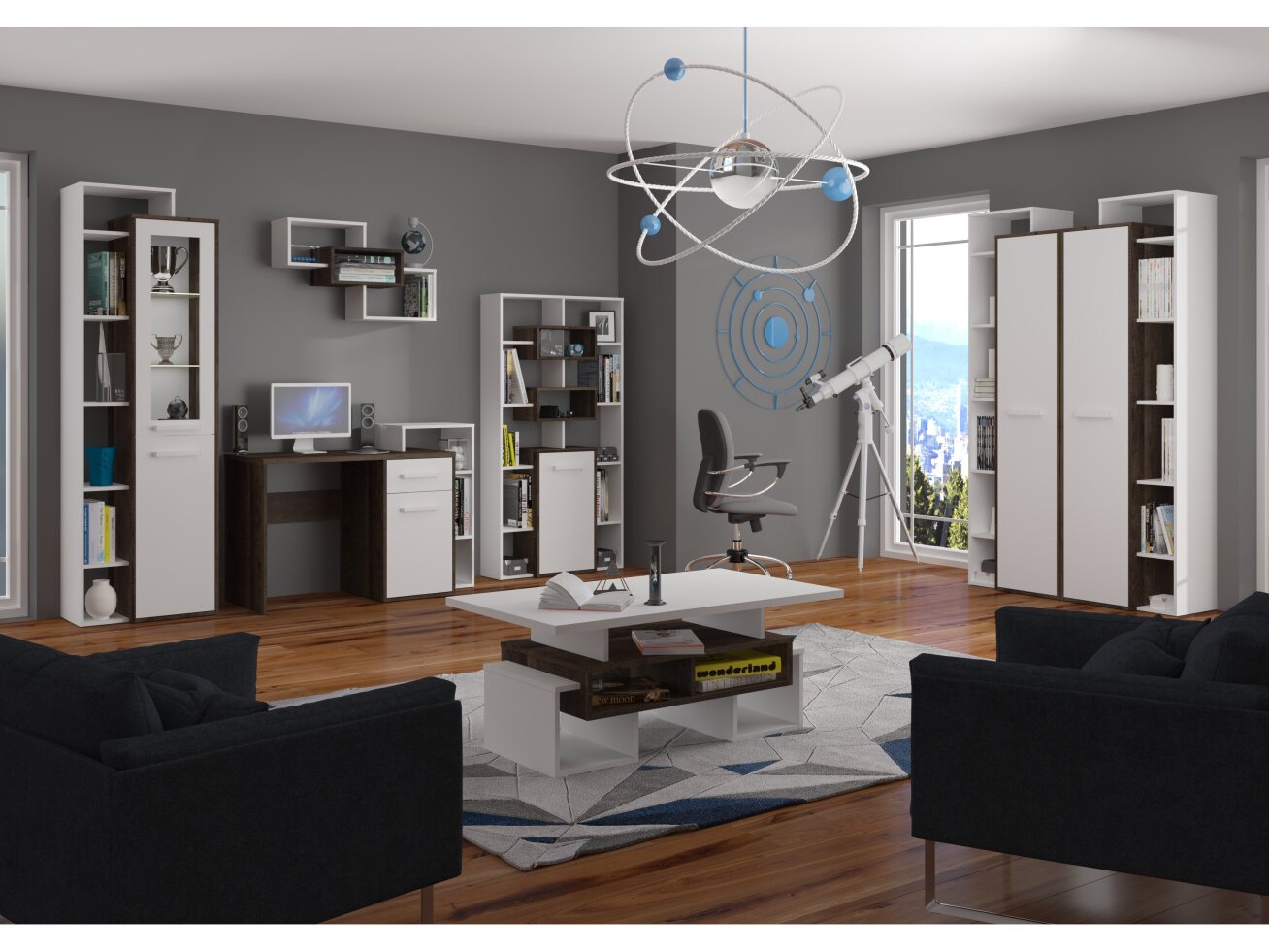 Biuro baldų komplektas RIO 8 9