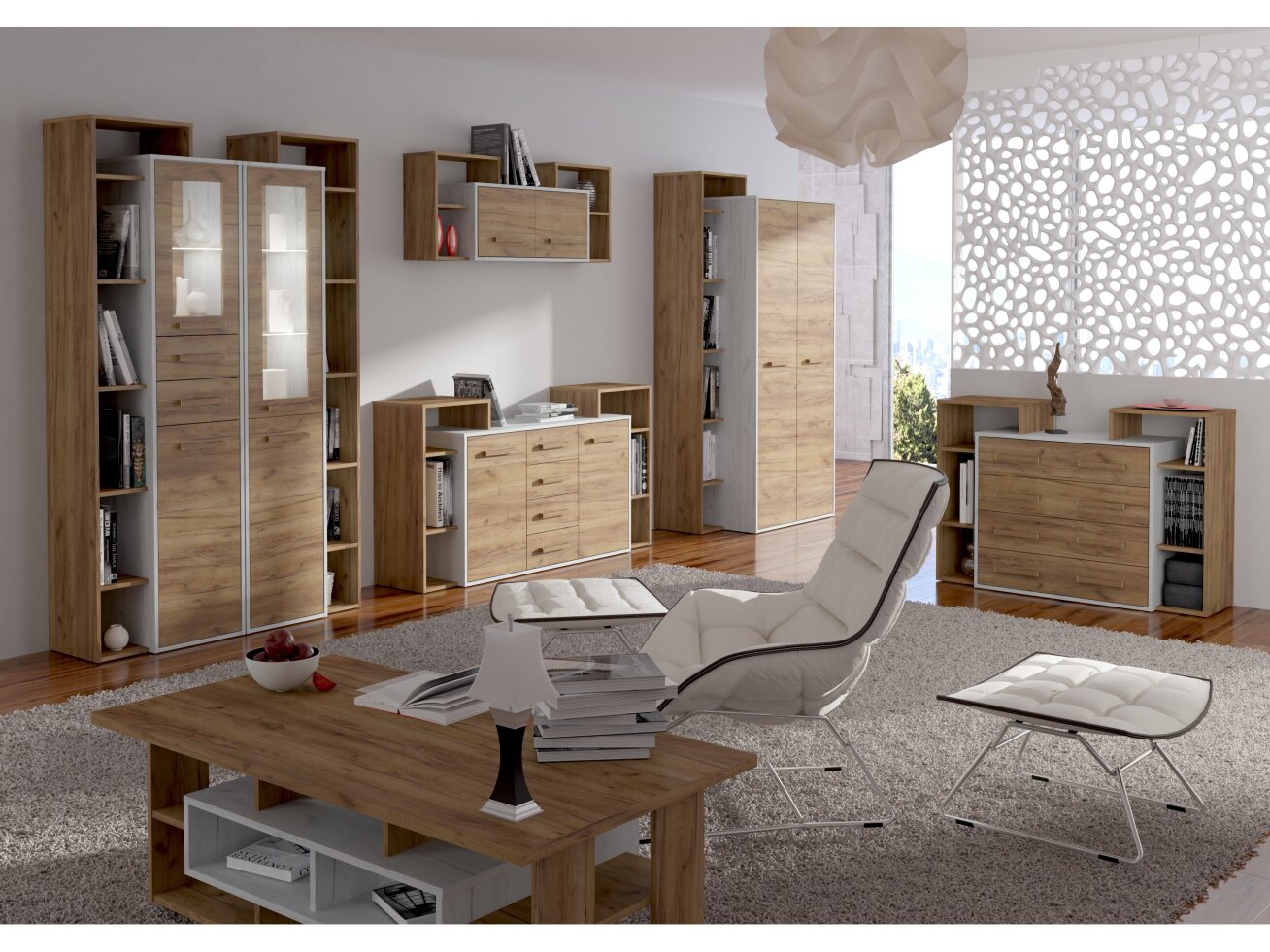 Biuro baldų komplektas RIO 10 7