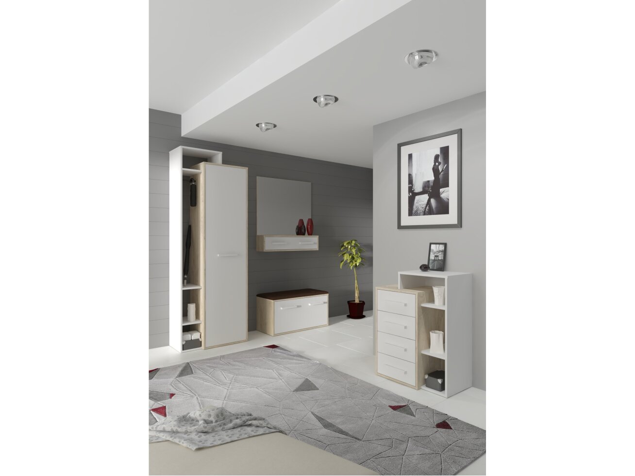 Prieškambario komplektas RIO 12 12 Prieškambario komplektas RIO 12 12