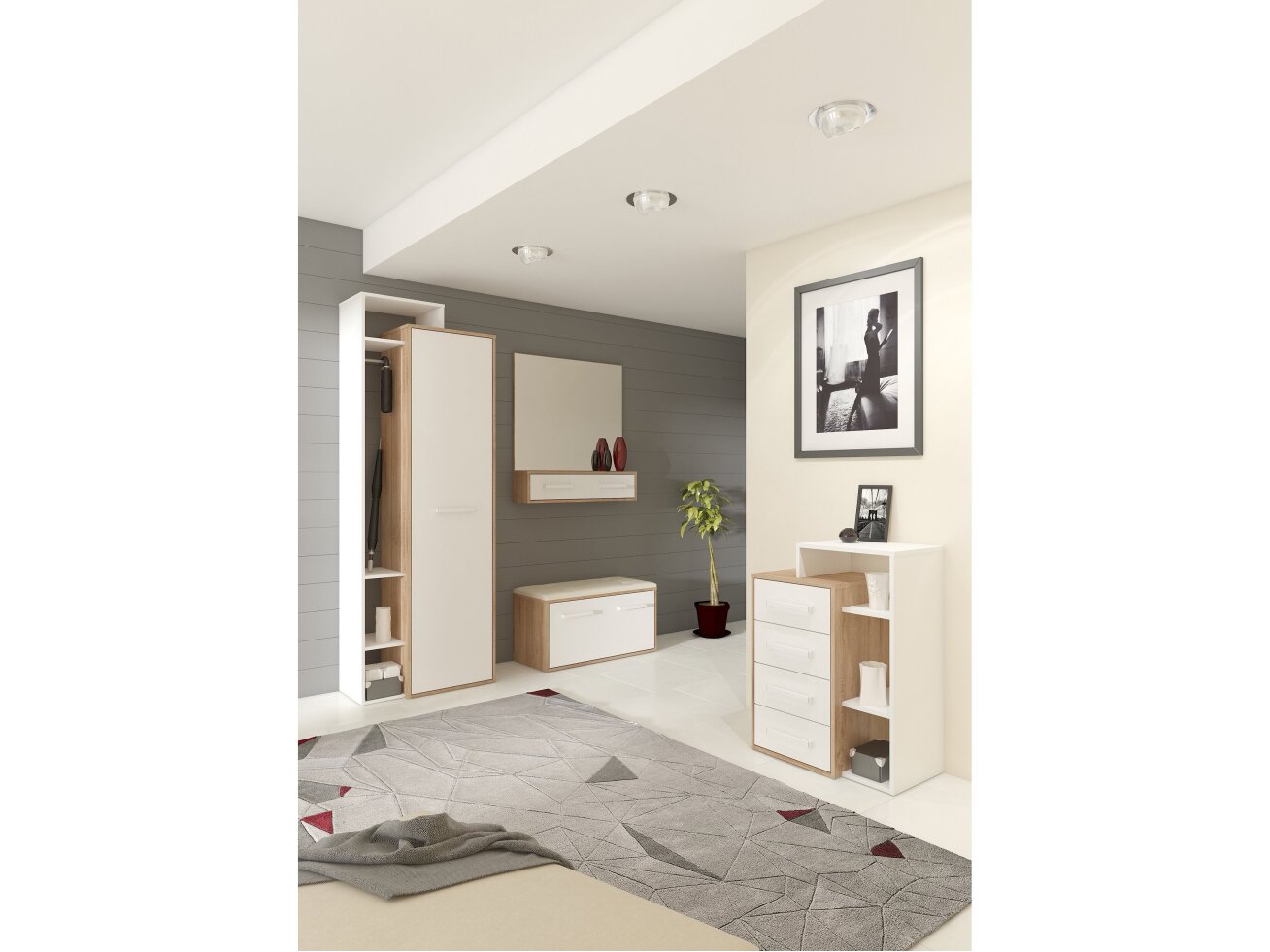 Prieškambario komplektas RIO 12 16