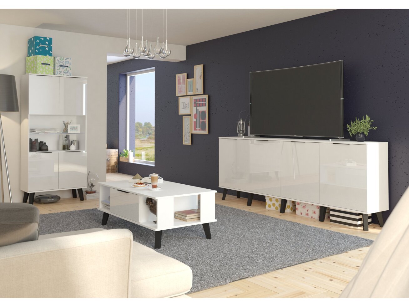 Svetainės baldų komplektas SVEN 3 3 Svetainės baldų komplektas SVEN 3 3