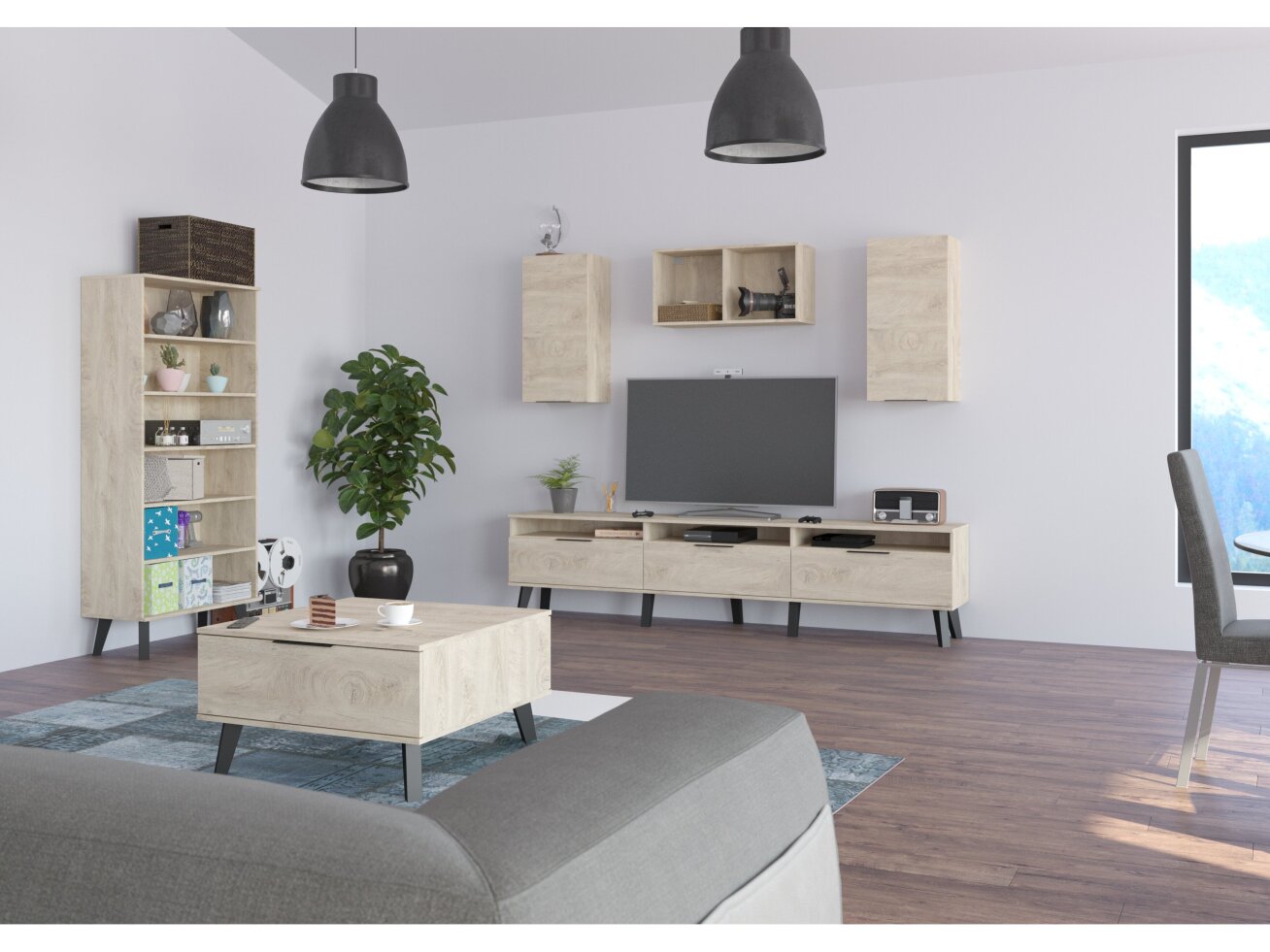 Svetainės baldų komplektas SVEN 5 9