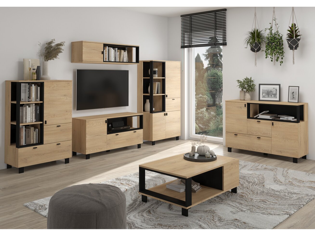 Svetainės baldų komplektas VEGAS 1 9 Svetainės baldų komplektas VEGAS 1 9