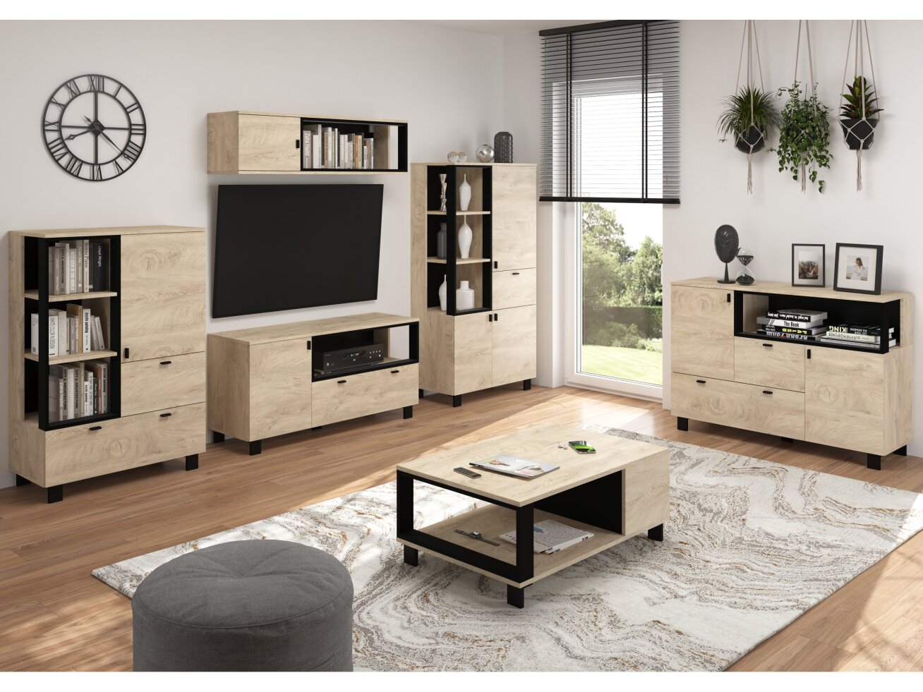 Svetainės baldų komplektas VEGAS 1 11 Svetainės baldų komplektas VEGAS 1 11