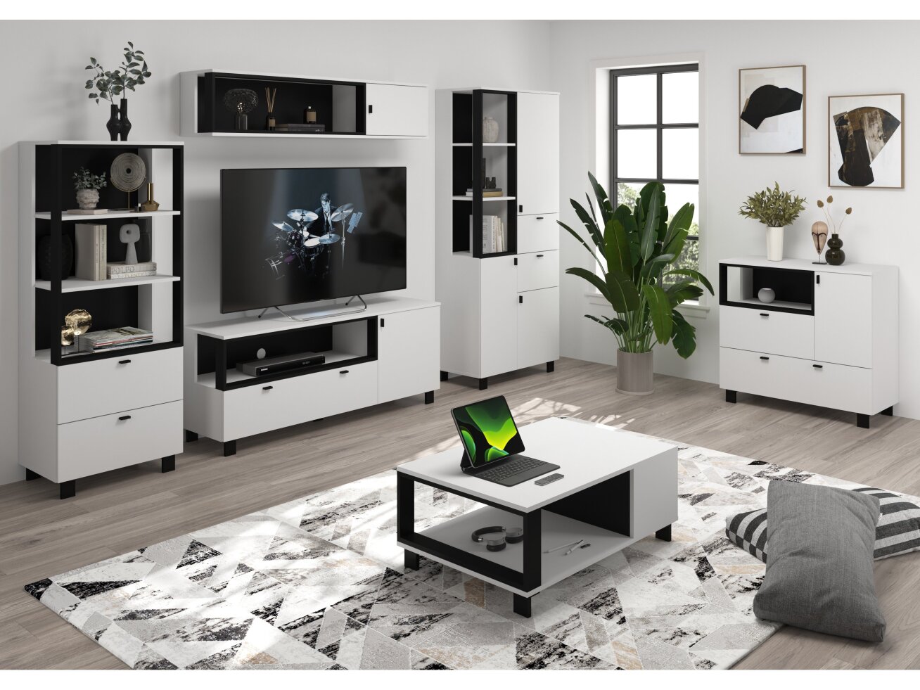 Svetainės baldų komplektas VEGAS 2 6