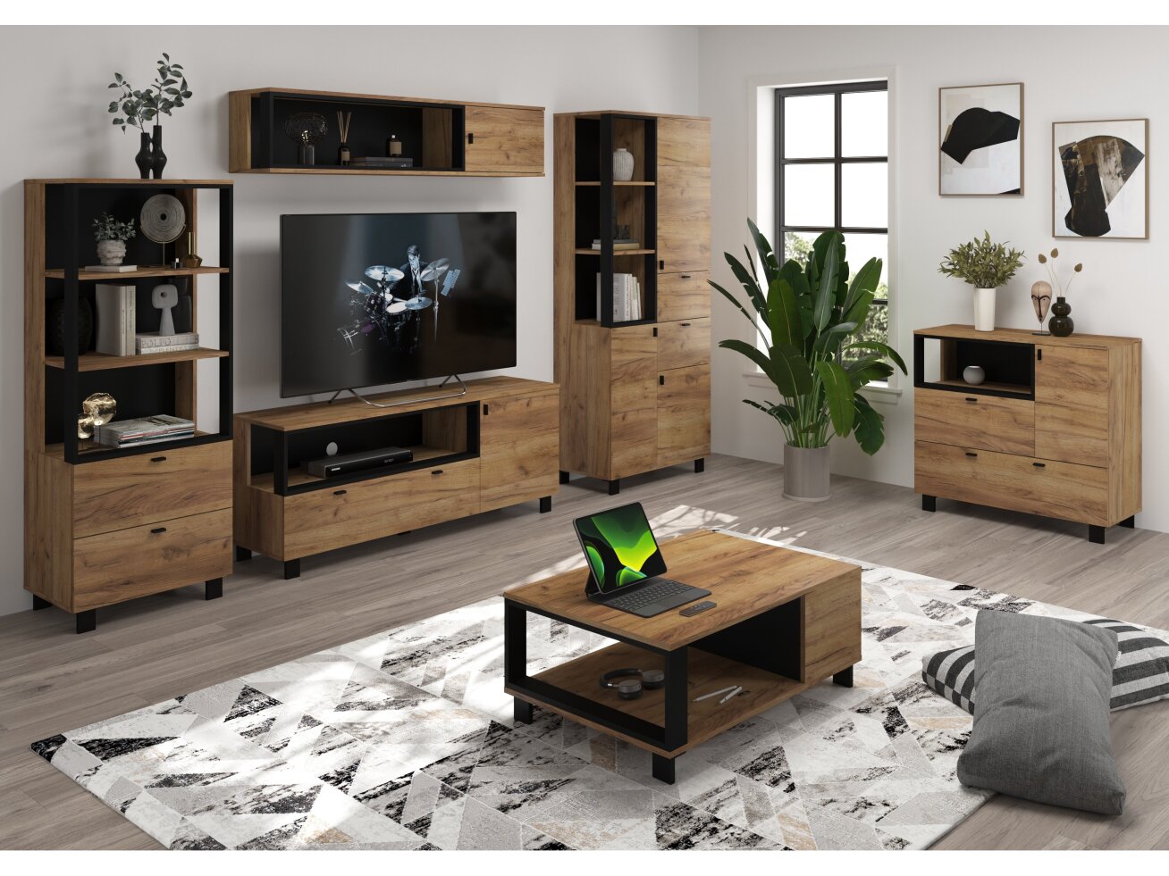 Svetainės baldų komplektas VEGAS 2 7