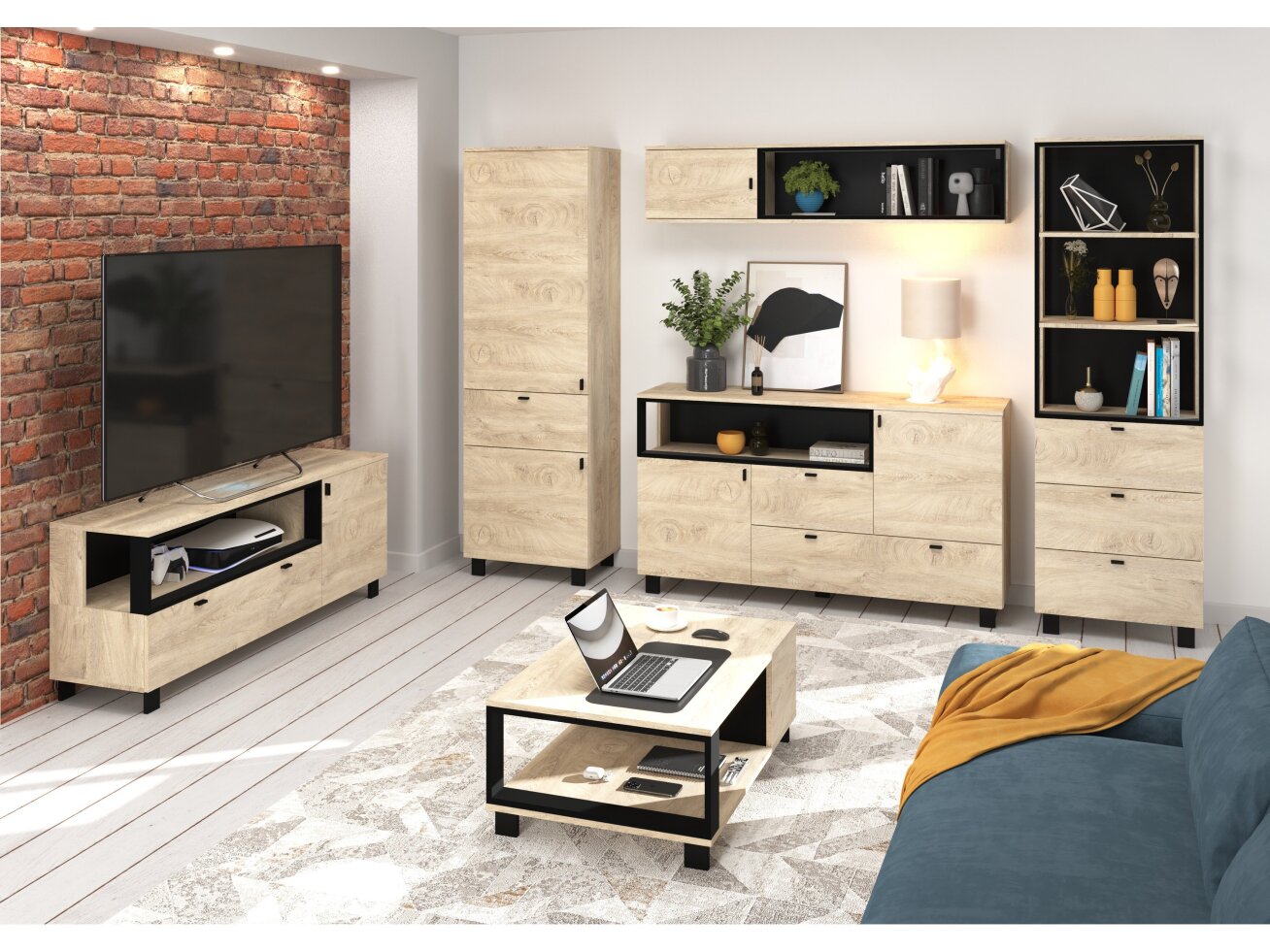 Svetainės baldų komplektas VEGAS 3 11 Svetainės baldų komplektas VEGAS 3 11