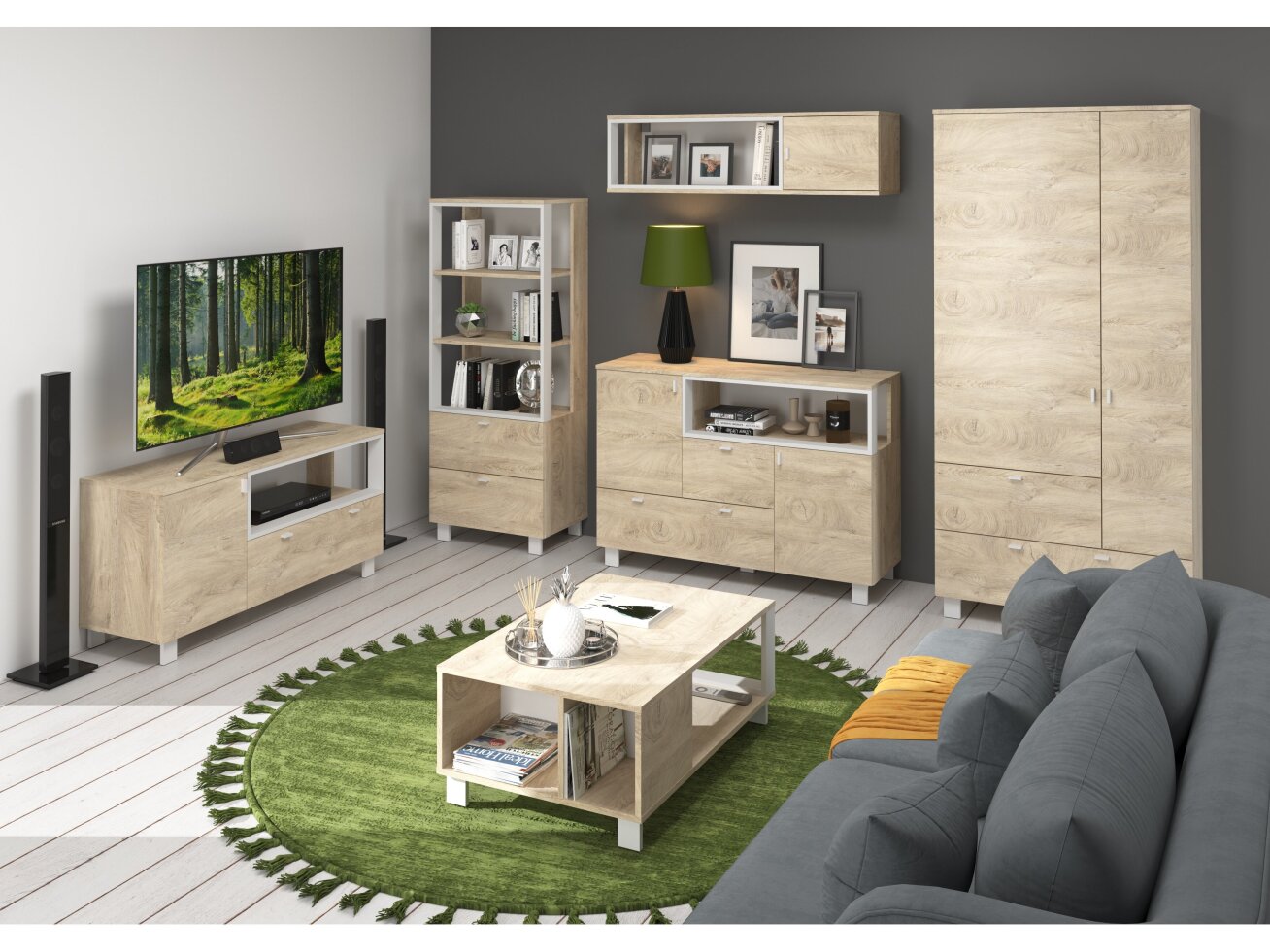 Svetainės baldų komplektas VEGAS 4 10 Svetainės baldų komplektas VEGAS 4 10