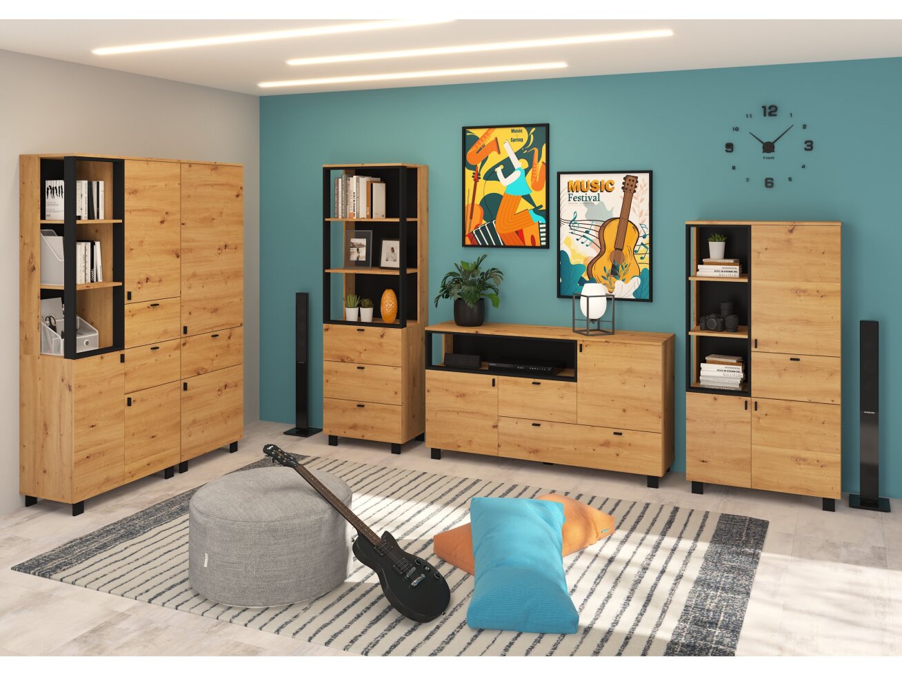 Svetainės baldų komplektas VEGAS 5 8