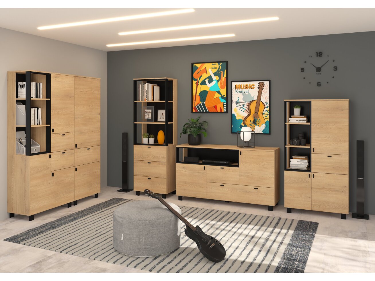 Svetainės baldų komplektas VEGAS 5 9