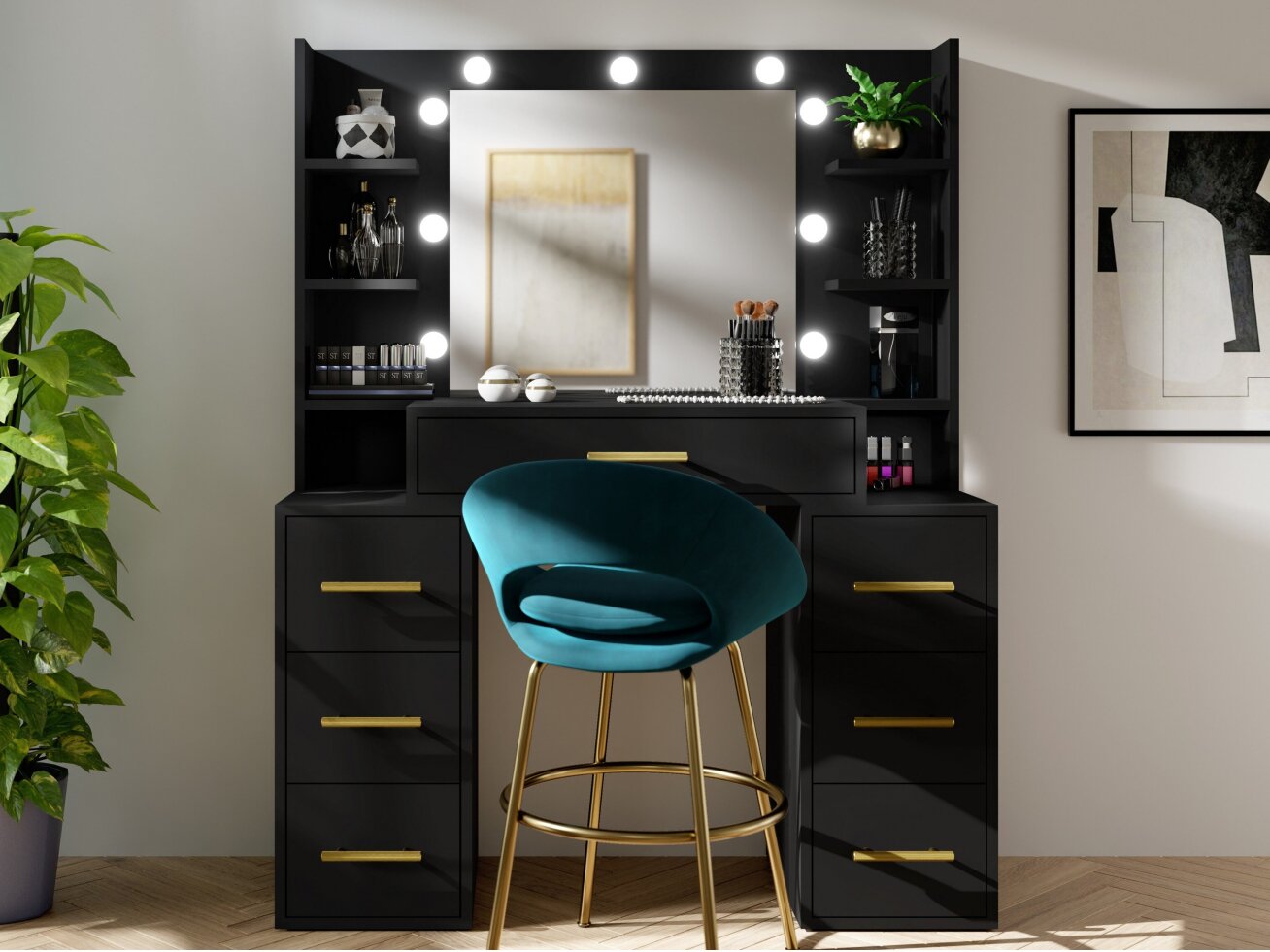 Kosmetinis staliukas BROADWAY 4