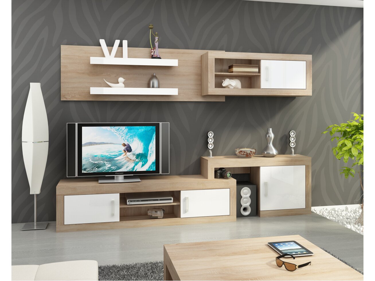 Svetainės baldų komplektas VERIN 2 5