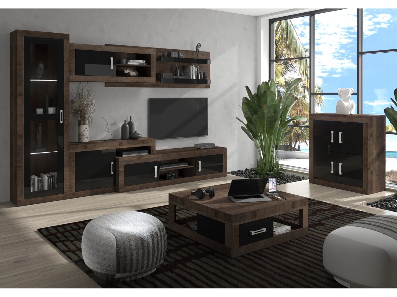 Svetainės baldų komplektas VERIN 4 10