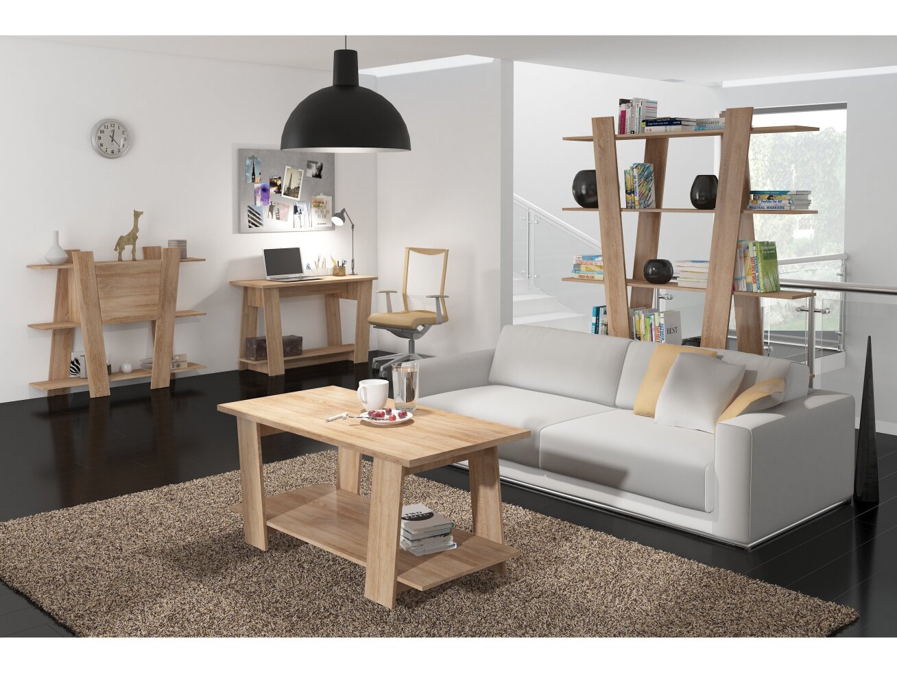 Svetainės baldų komplektas VIA 3 5