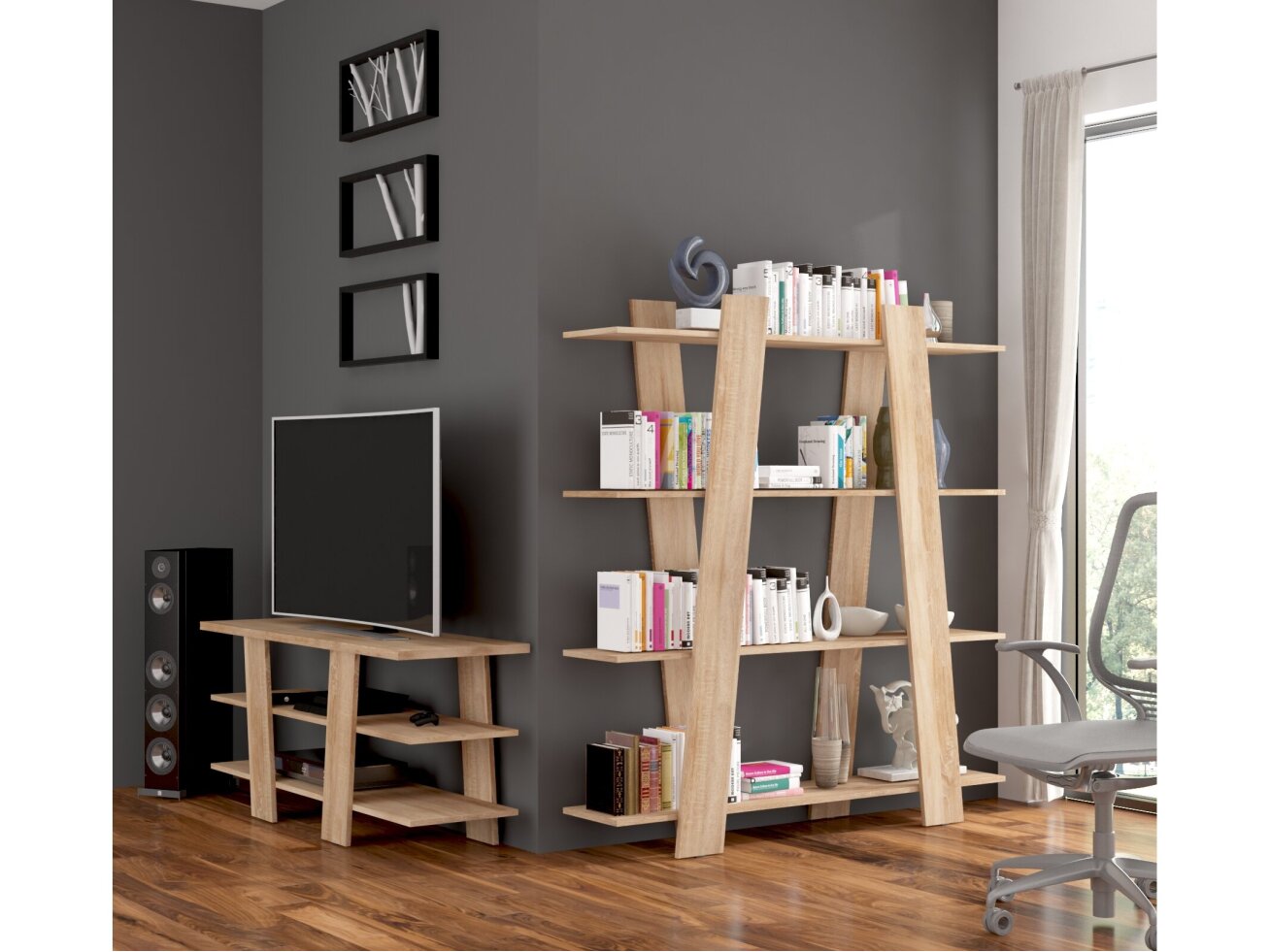 Svetainės baldų komplektas VIA 4 5 Svetainės baldų komplektas VIA 4 5