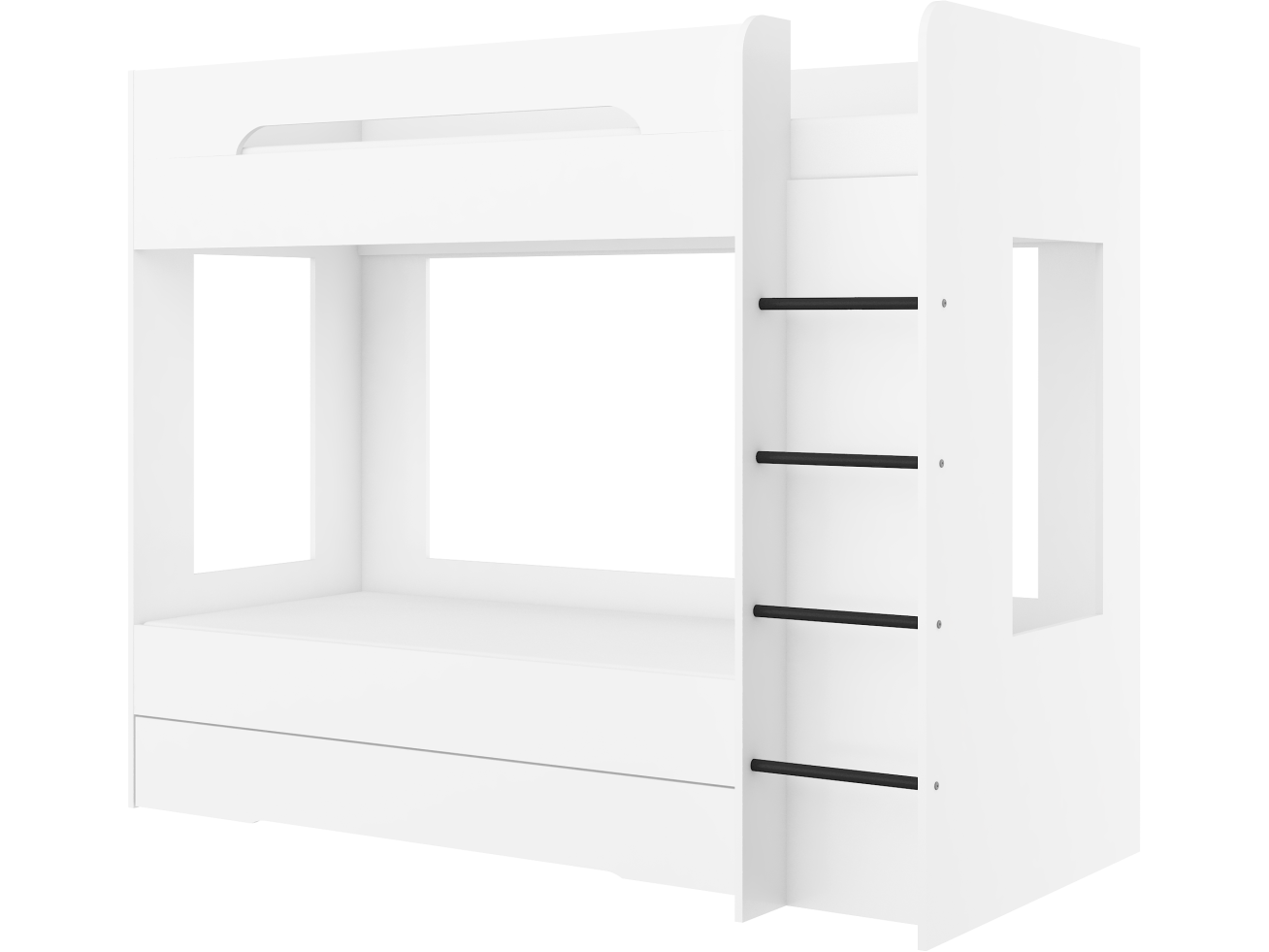 Dviaukštė vaikiška lova BLANC P 10 Dviaukštė vaikiška lova BLANC P 10