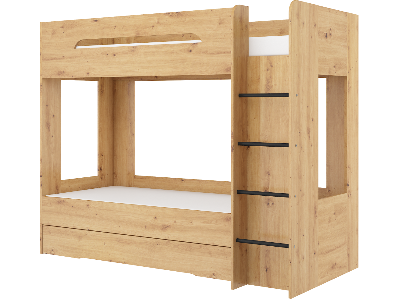 Dviaukštė vaikiška lova BLANC P 7