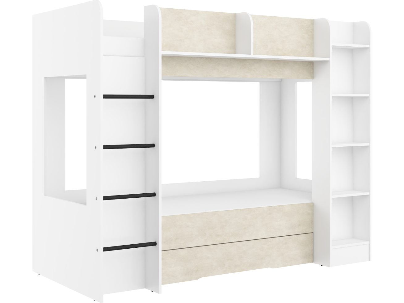 Dviaukštė vaikiška lova EVEREST L 9