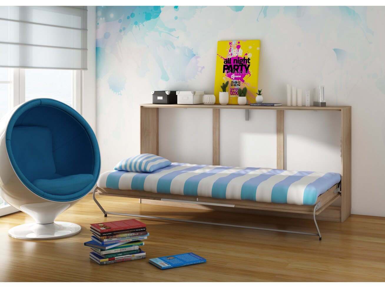 Lova spintoje ROGER 3