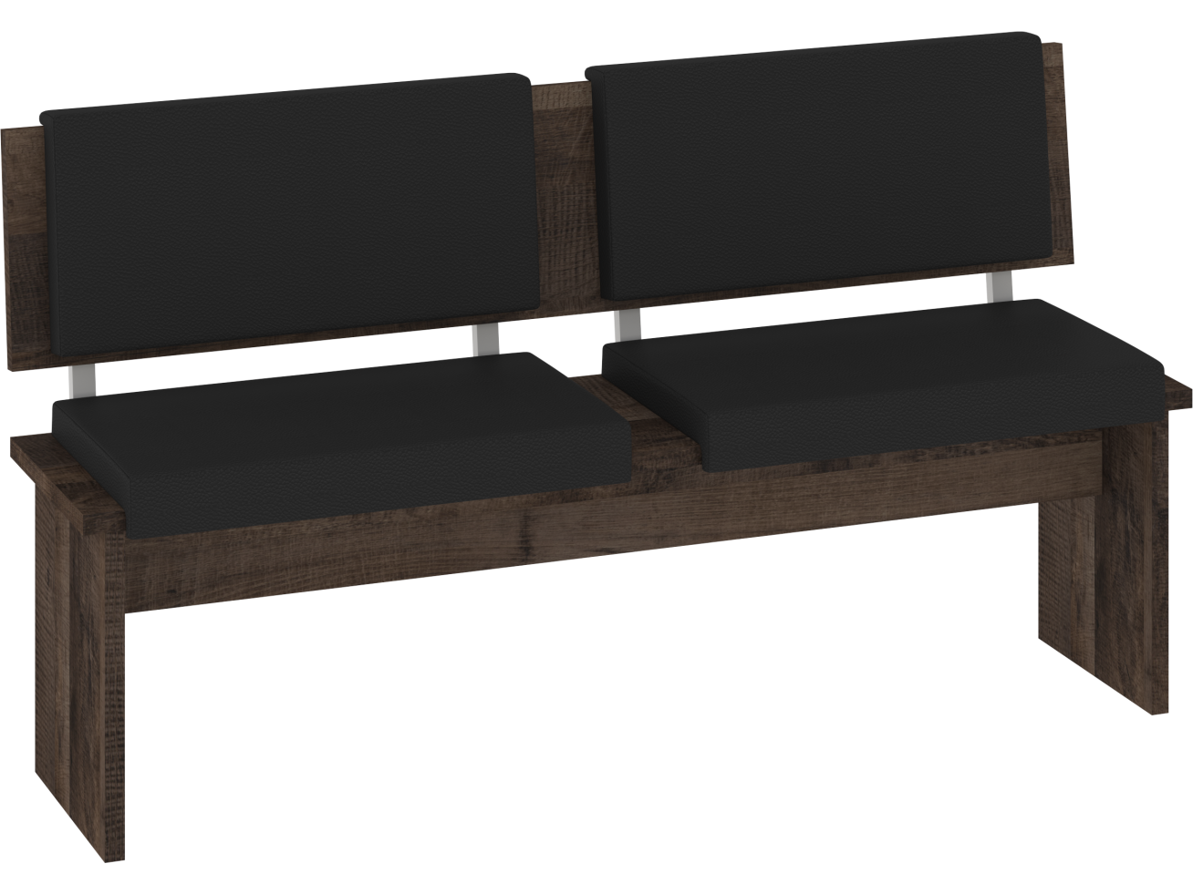 Dvivietis minkštasuolis BON-01 eko juoda 6