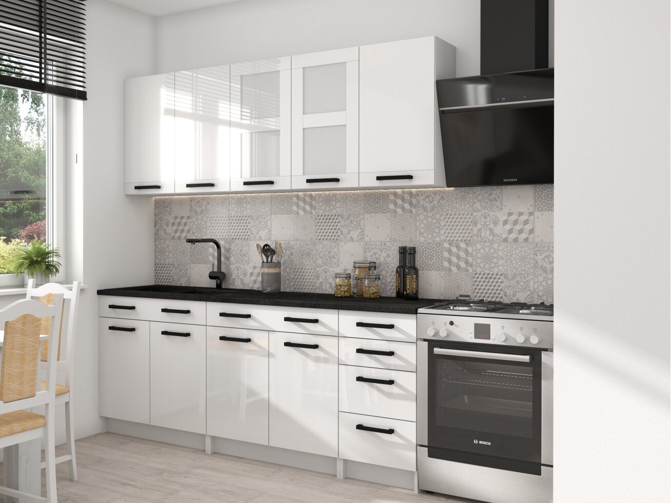 Virtuvės komplektas KORFU 2 1 Virtuvės komplektas KORFU 2 1