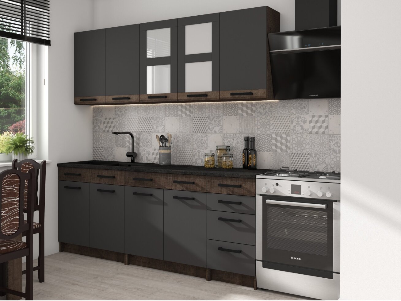 Virtuvės komplektas KORFU 2 4