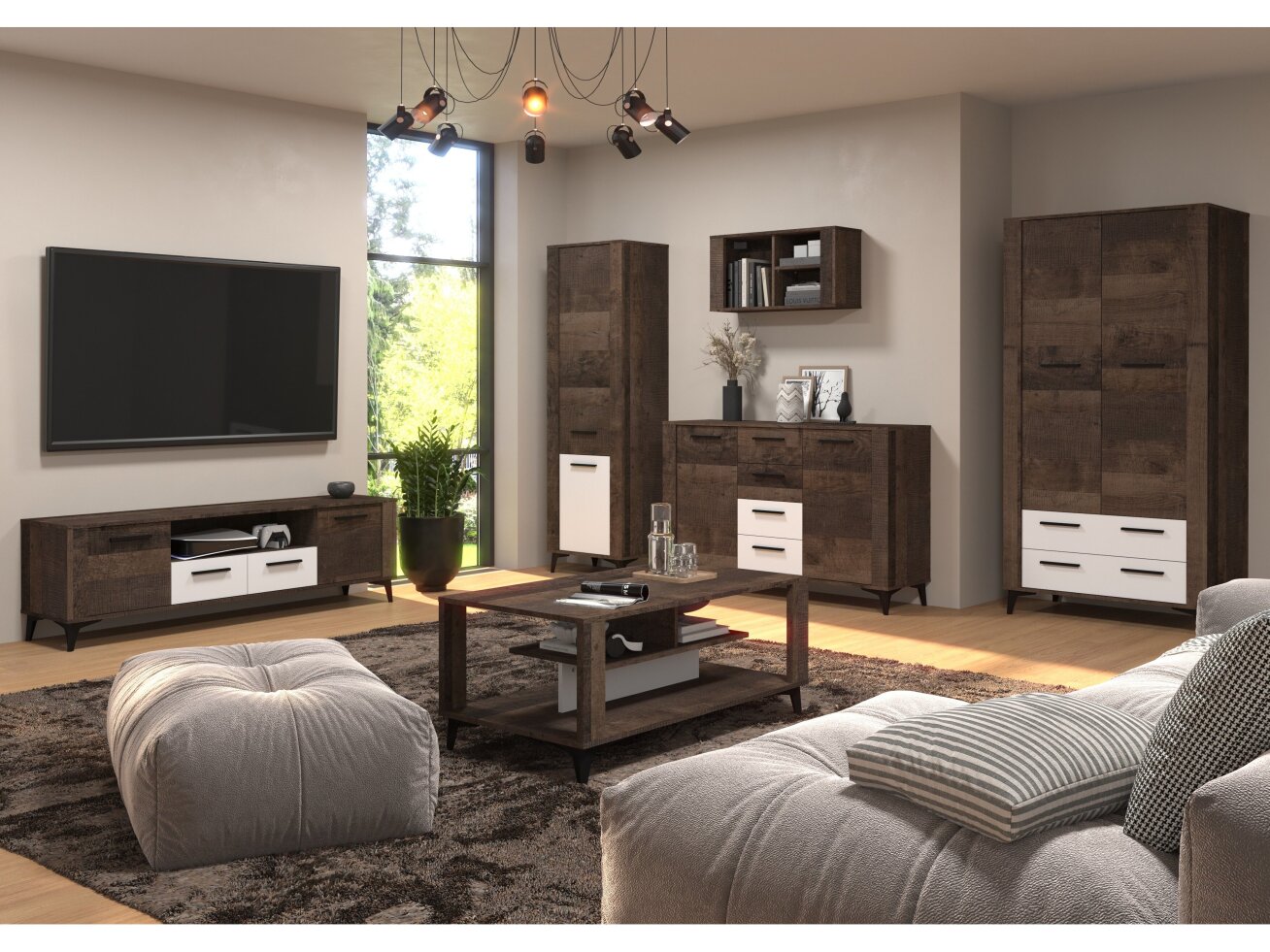 Svetainės baldų komplektas SIGMA 5 10 Svetainės baldų komplektas SIGMA 5 10