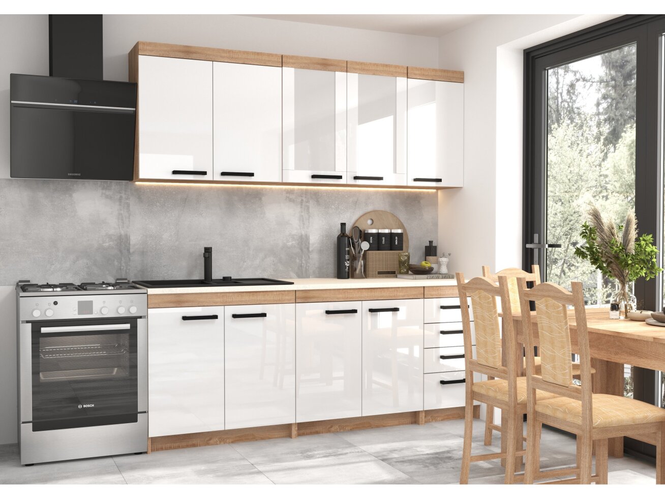 Virtuvės komplektas RODOS 2 9 Virtuvės komplektas RODOS 2 9