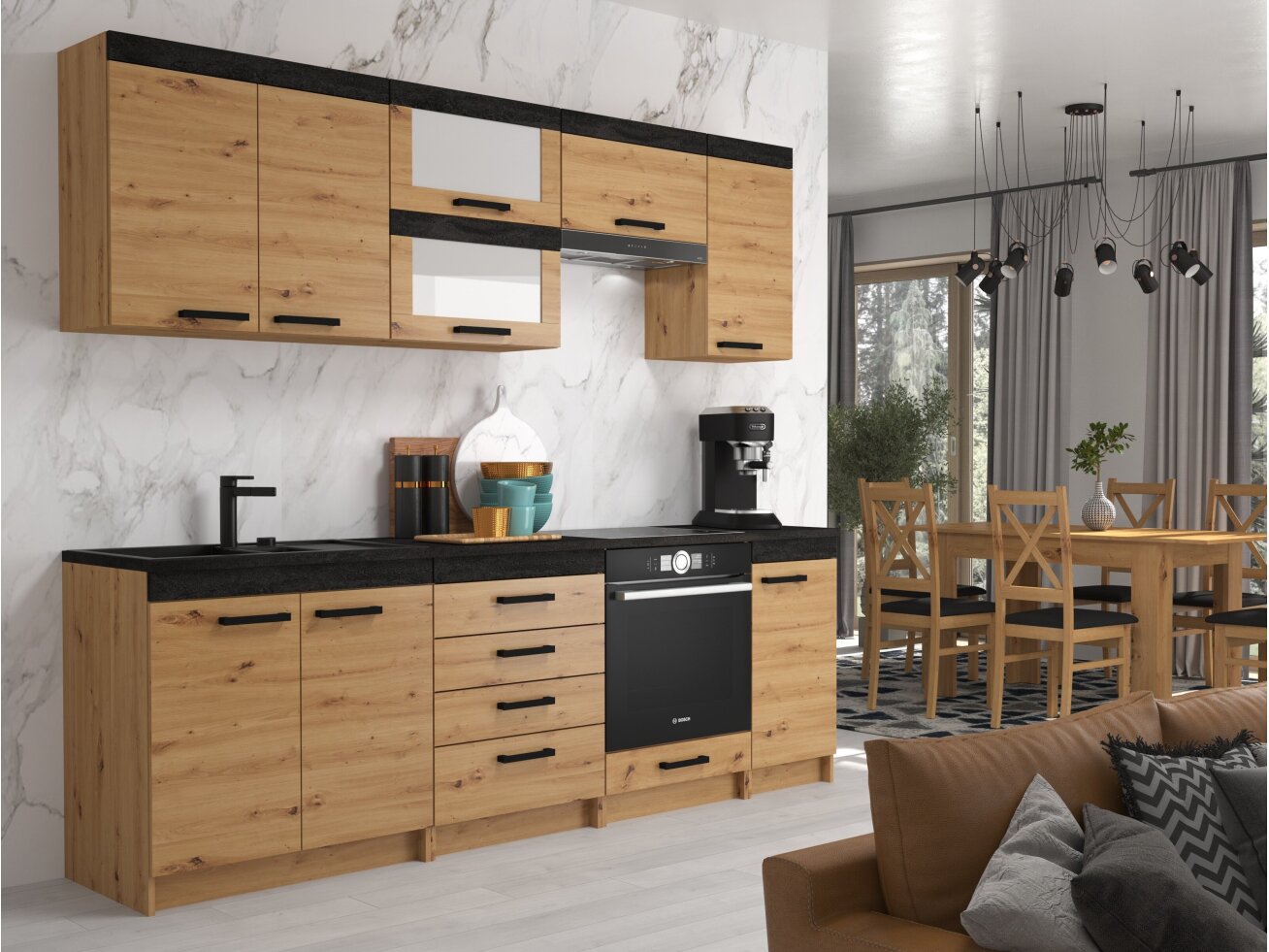 Virtuvės komplektas RODOS 3 11 Virtuvės komplektas RODOS 3 11