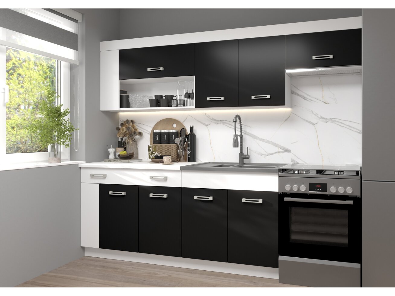 Virtuvės komplektas VIZA PLUS 1