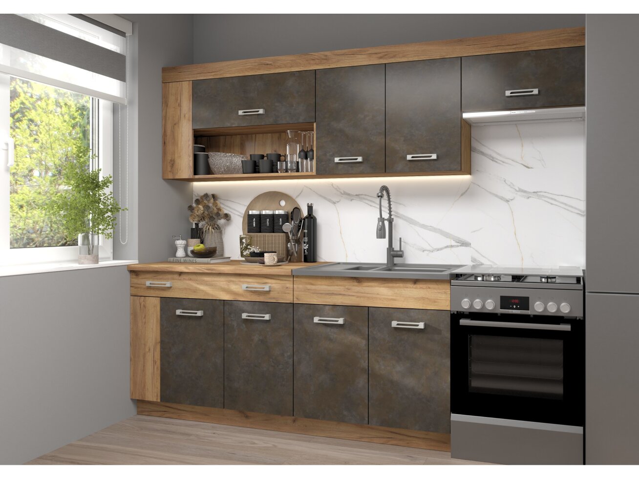 Virtuvės komplektas VIZA PLUS 4