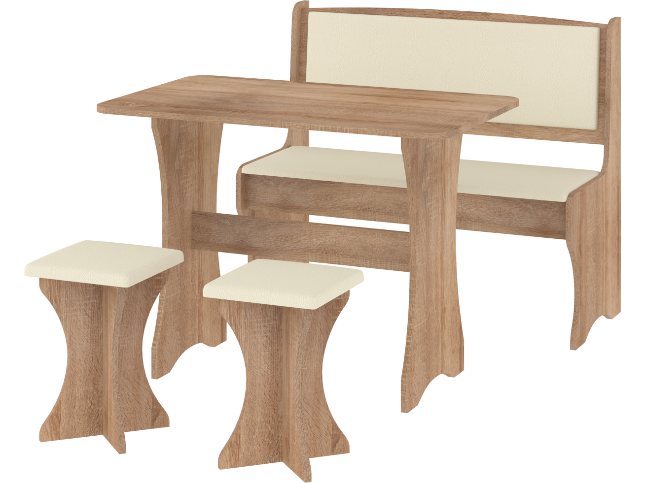 Valgomojo tiesus komplektas su taburetėmis 5 Valgomojo tiesus komplektas su taburetėmis 5