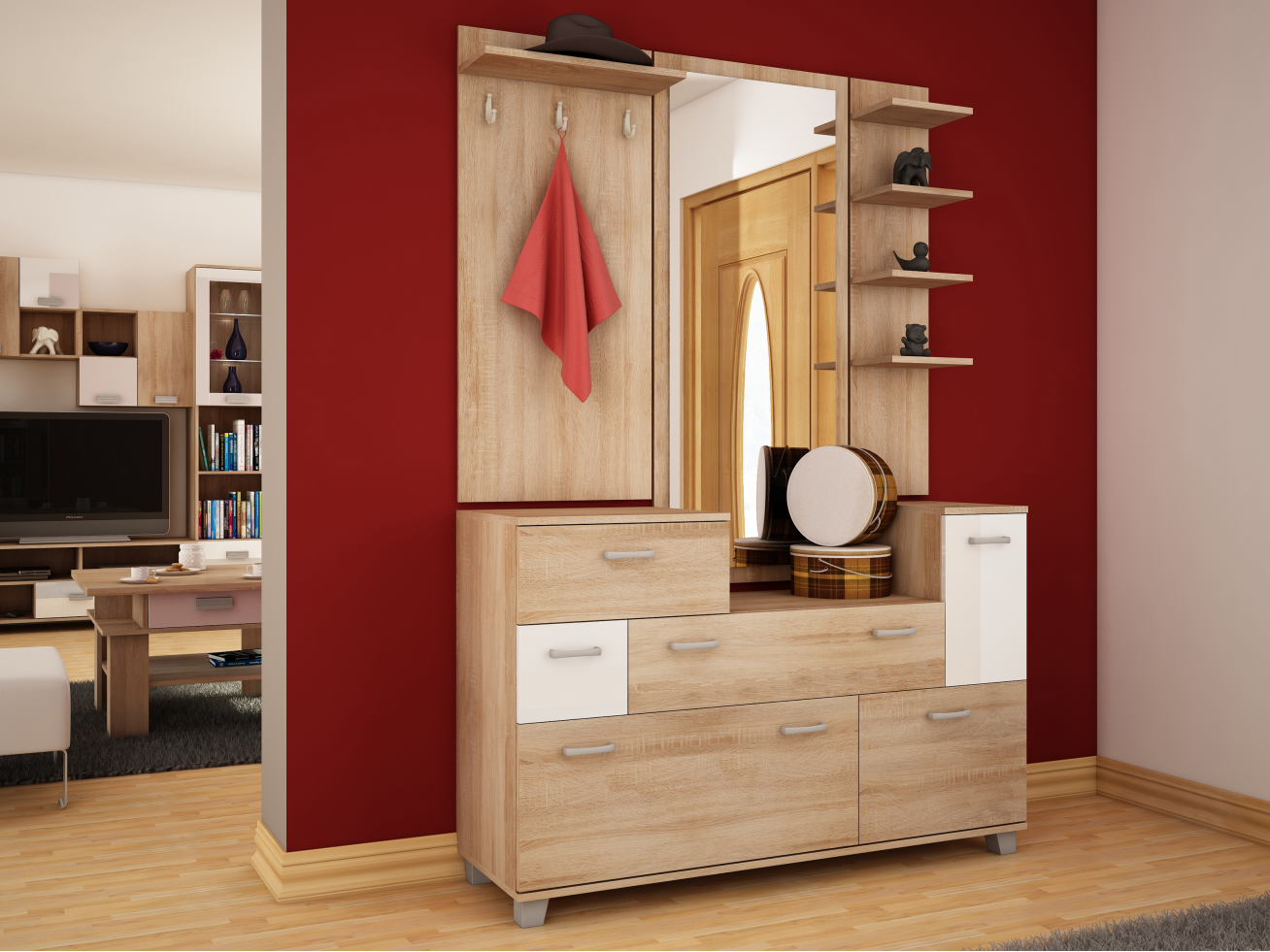 Prieškambario komplektas GRAND 3 Prieškambario komplektas GRAND 3