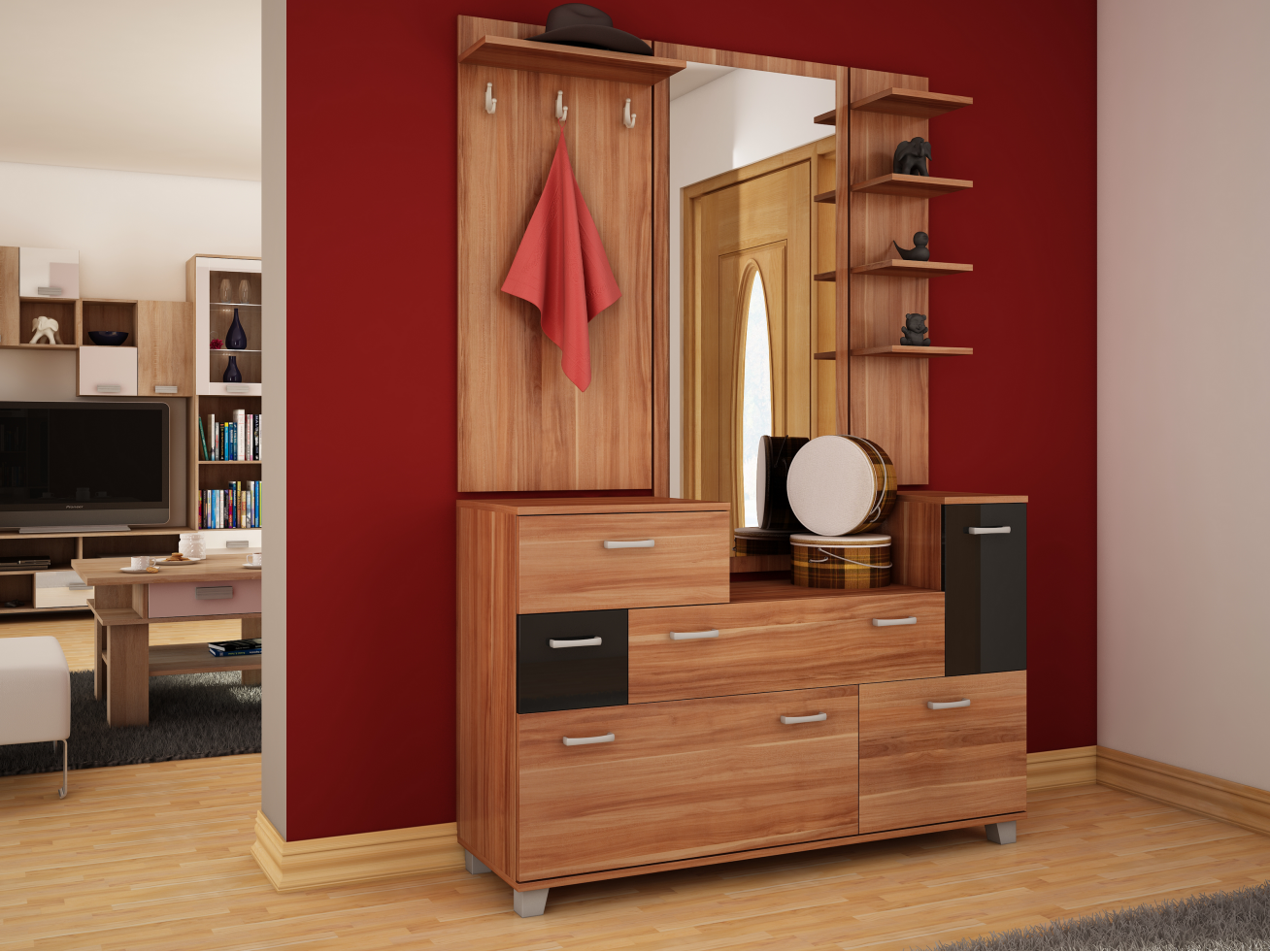 Prieškambario komplektas GRAND 6 Prieškambario komplektas GRAND 6