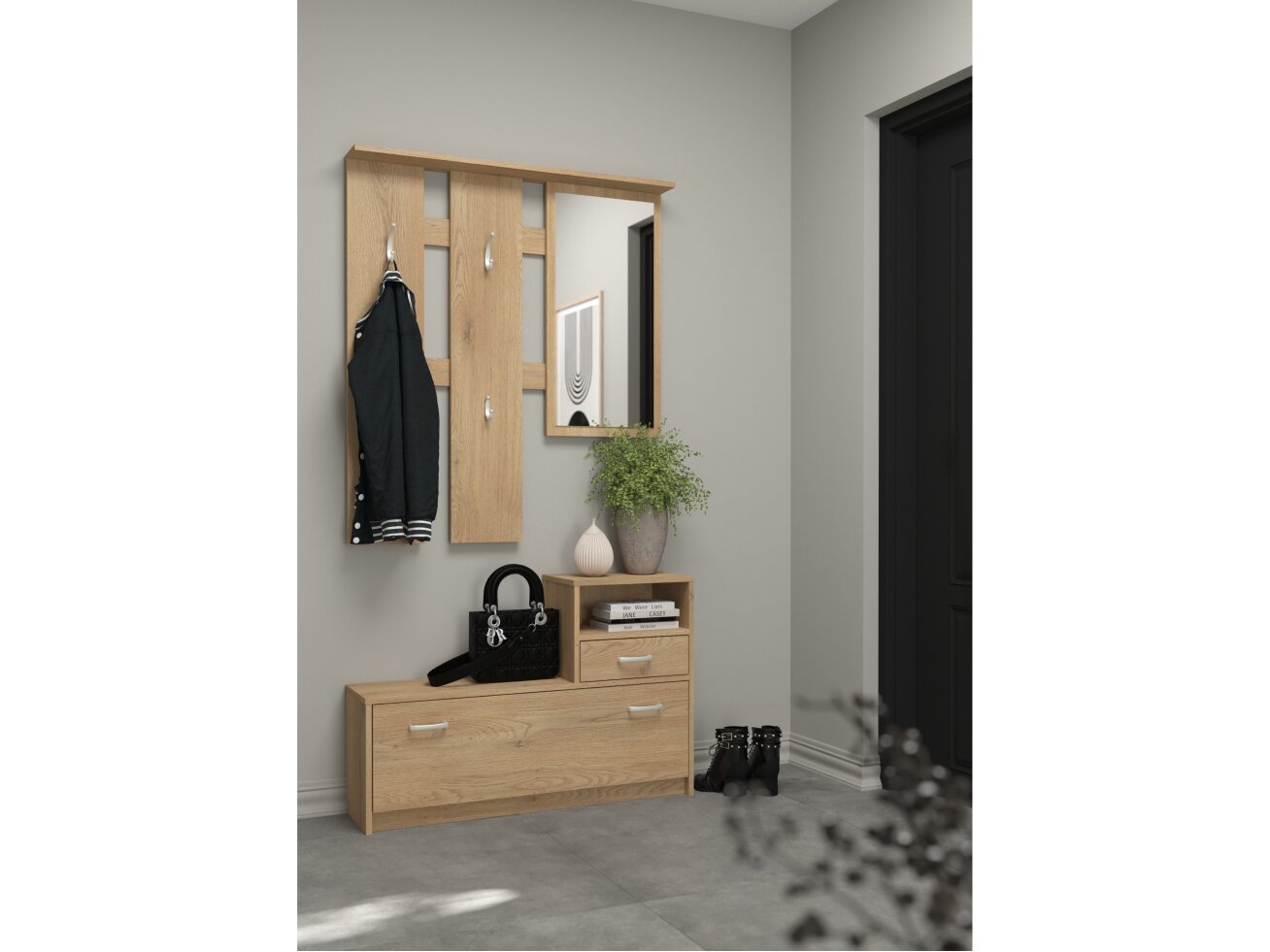 Prieškambario komplektas LUNA 4 Prieškambario komplektas LUNA 4