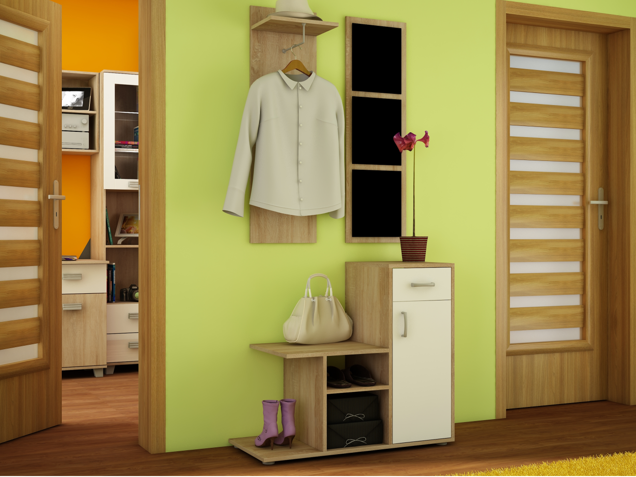 Prieškambario komplektas MIKA 2