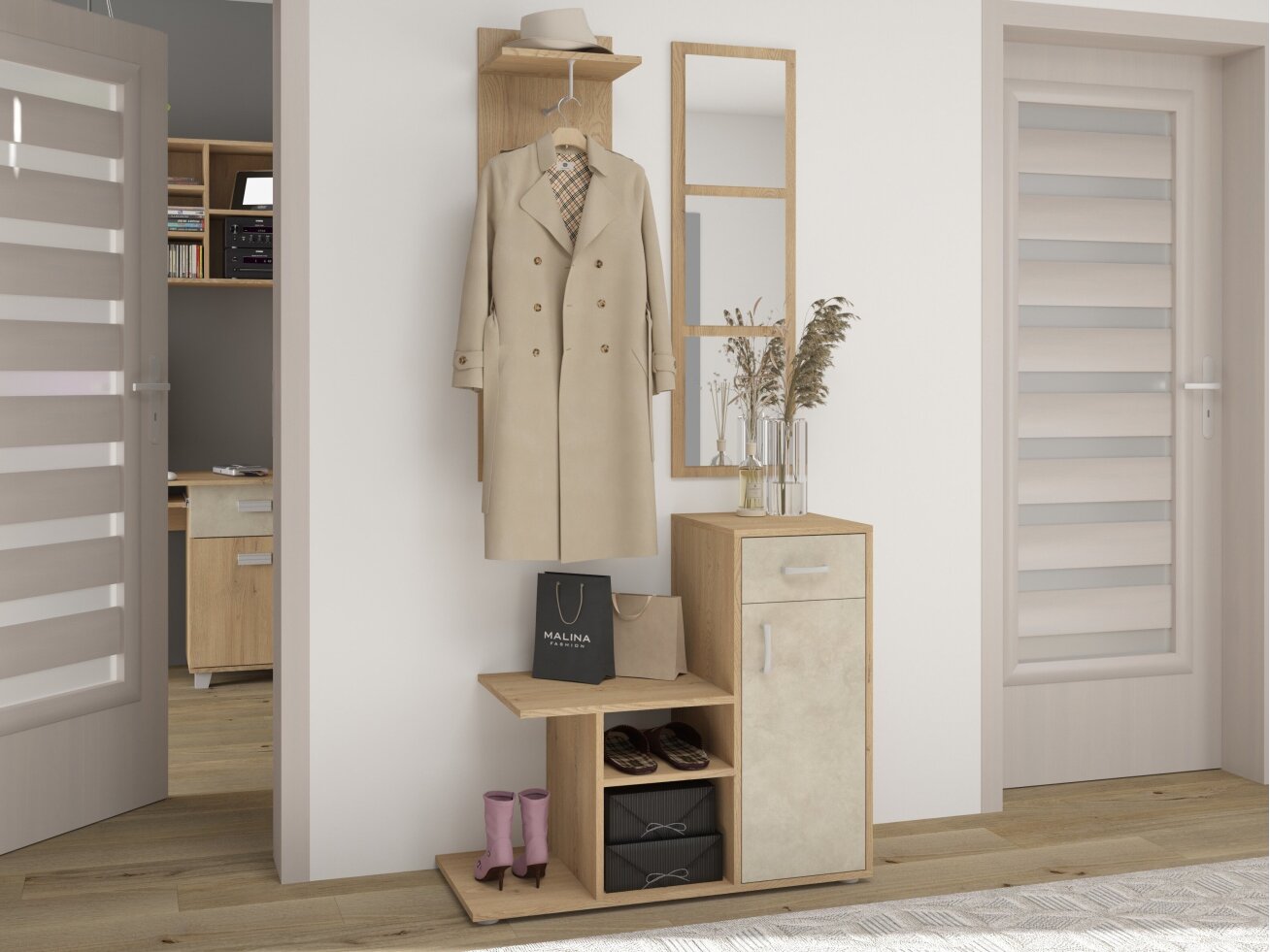 Prieškambario komplektas MIKA 4