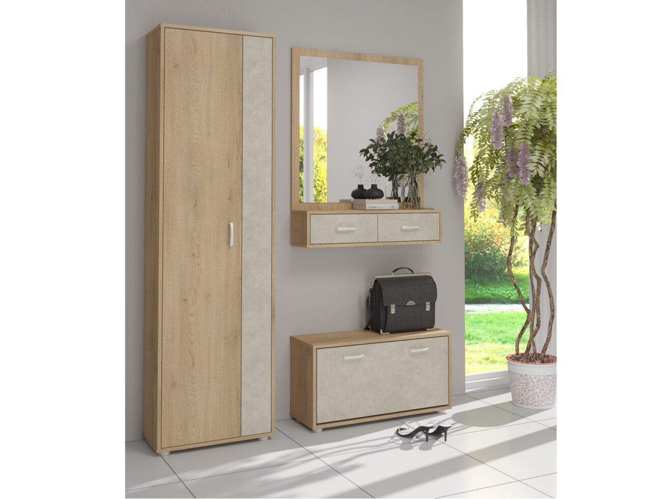 Prieškambario komplektas PORTO 5 Prieškambario komplektas PORTO 5