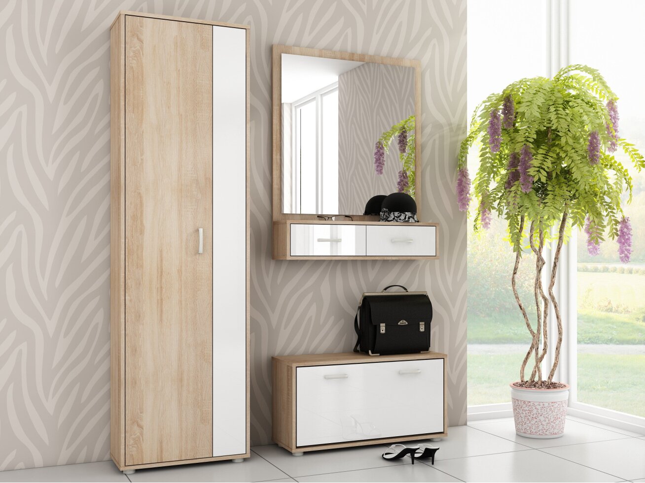 Prieškambario komplektas PORTO 4 Prieškambario komplektas PORTO 4