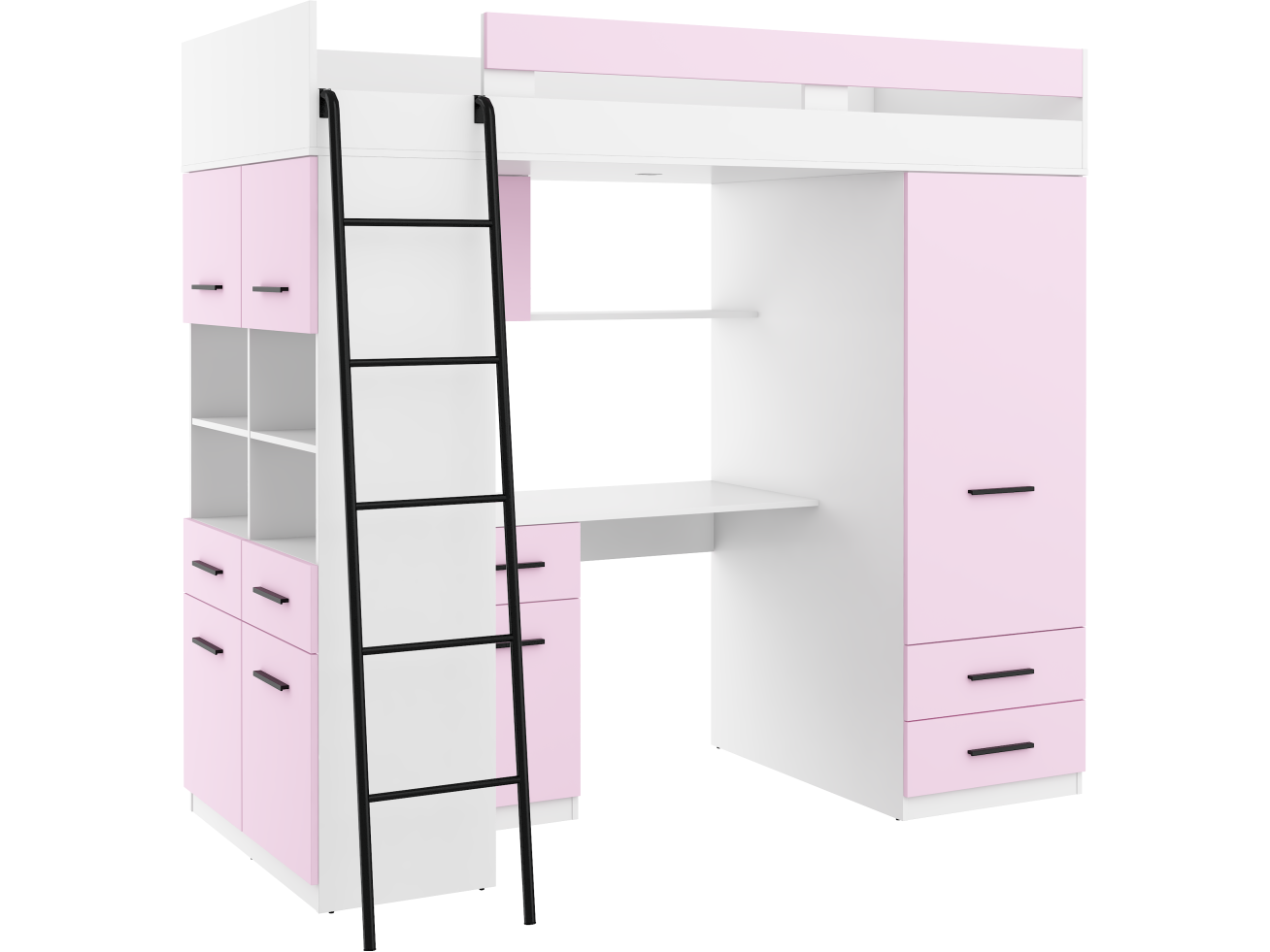 Lova su spinta ir rašomuoju stalu LEVEl 12